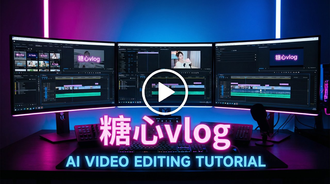 蜜桃传媒 AI视频剪辑教程